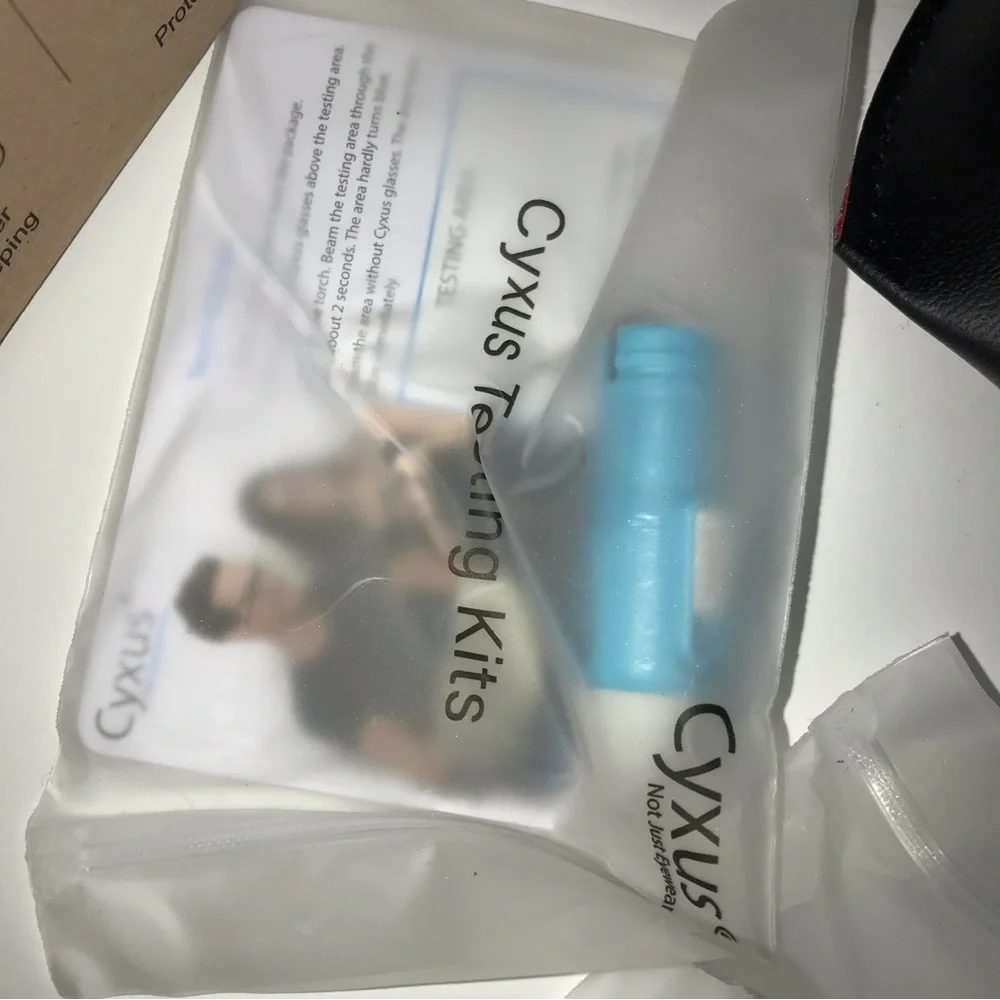 Blue Light Filter Computer Glasses Unisex Cyxus w/Case NIB